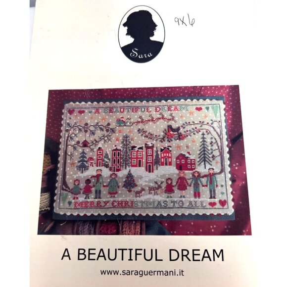 Sara "A Beautiful Dream" Cross Stitch Pattern 9x6 - Picture 2 of 3